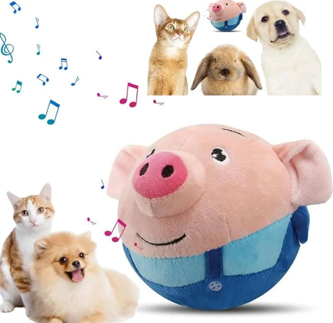 Interactive Moving Plush Ball