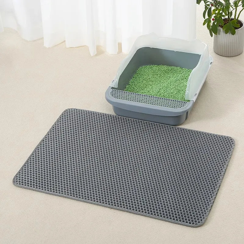 Splash-Proof Cat Litter Mat