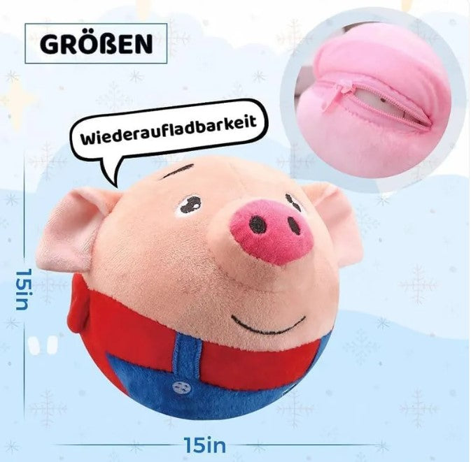 Interactive Moving Plush Ball