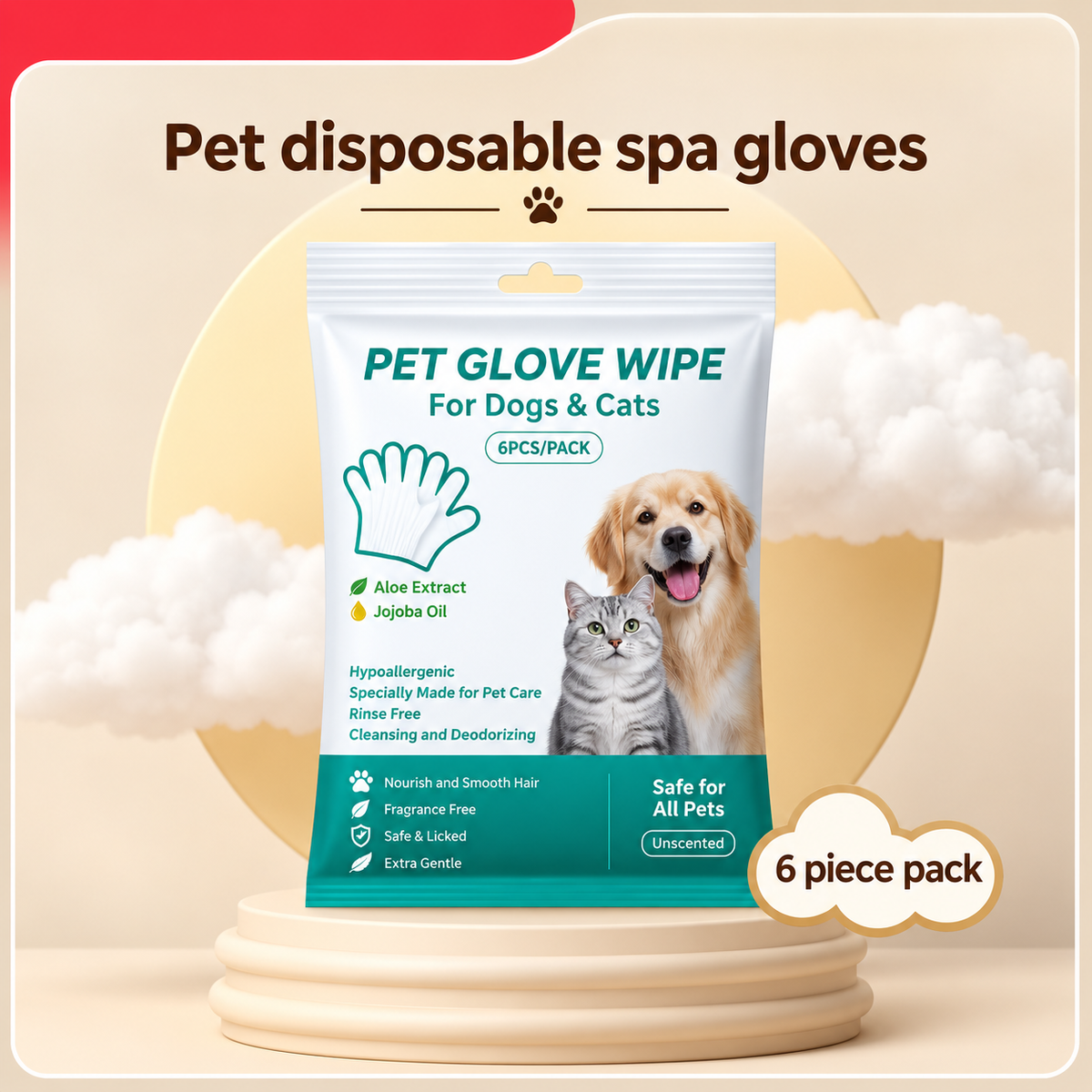 Pet Cleaning Gloves