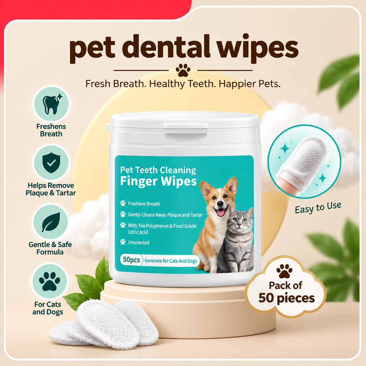 Pet Cleaning Gloves