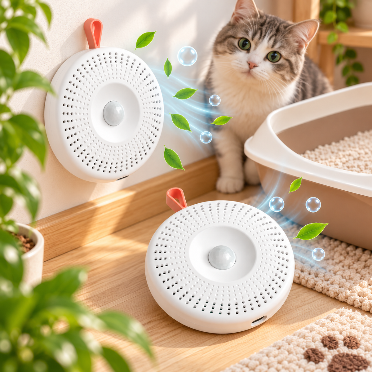 Intelligenter Katzentoiletten-Lufterfrischer
