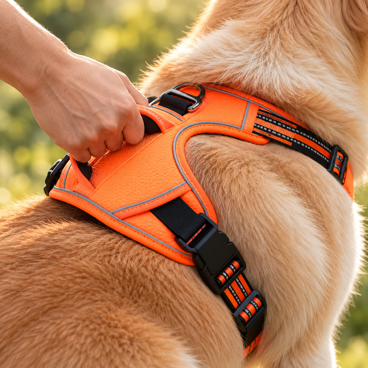 Durable Waterproof Dog Harness with Handle