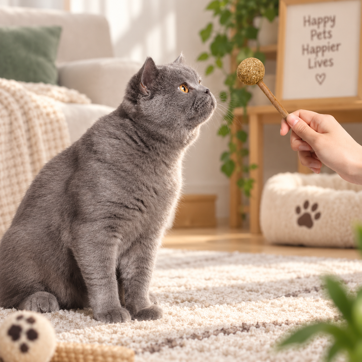 Natural Catnip Lolly for Dental Care