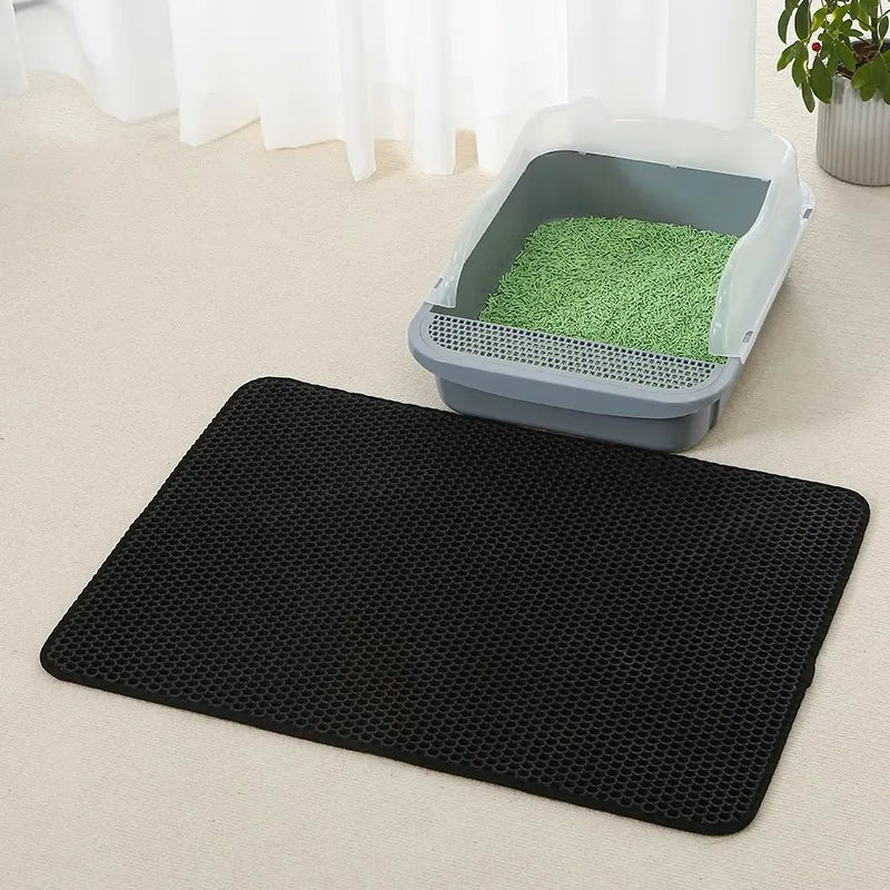 Splash-Proof Cat Litter Mat