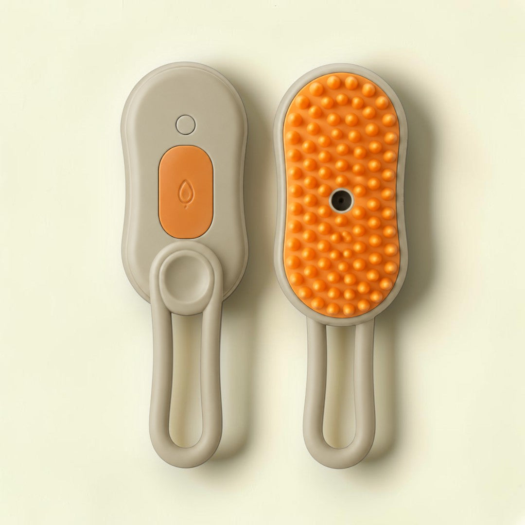3-in-1 Electric Pet Steam Brush