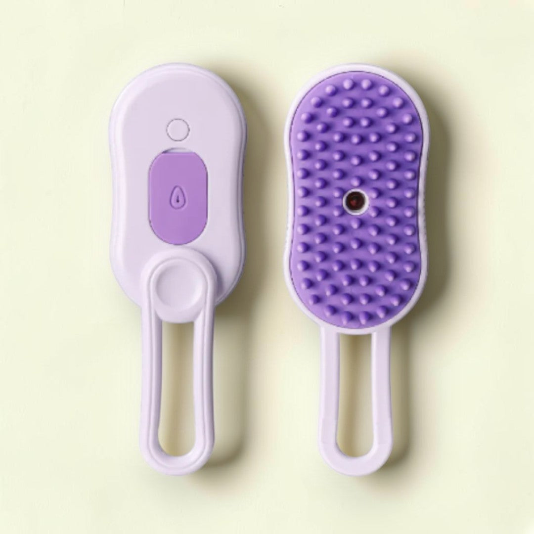 3-in-1 Electric Pet Steam Brush
